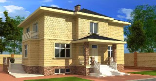 Строительство дома из пеноблока под ключ Псков цены от 12317 руб.