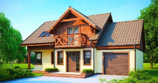 Проекты домов с мансардой Псков цена от 21218 руб.