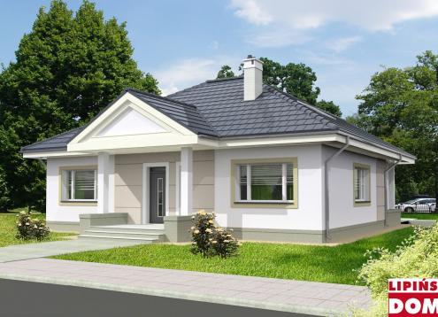 № 1307 Купить Проект дома Люси 4. Закажите готовый проект № 1307 в Пскове, цена 35640 руб.