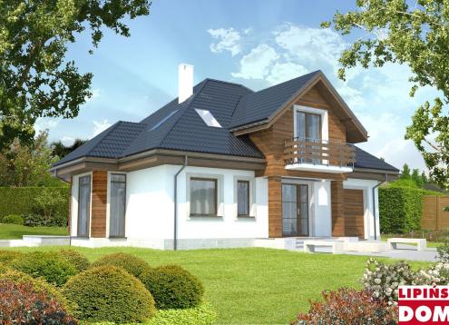 № 1442 Купить Проект дома Диджонский. Закажите готовый проект № 1442 в Пскове, цена 46570 руб.