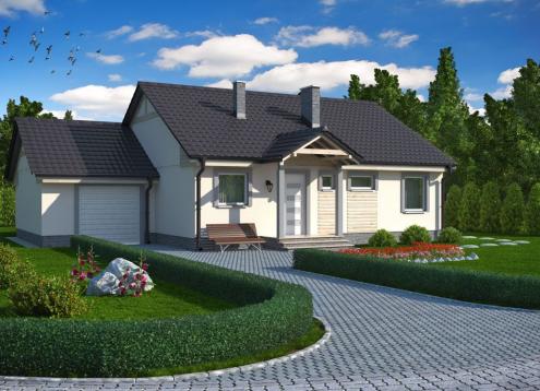 № 1565 Купить Проект дома Словикза. Закажите готовый проект № 1565 в Пскове, цена 40860 руб.