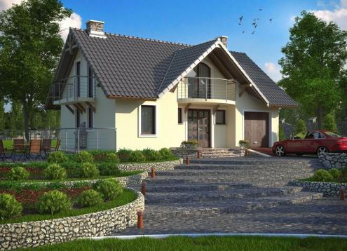 № 1576 Купить Проект дома Ласокин. Закажите готовый проект № 1576 в Пскове, цена 32544 руб.
