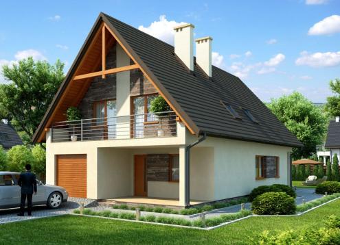 № 1591 Купить Проект дома Потазники. Закажите готовый проект № 1591 в Пскове, цена 50040 руб.