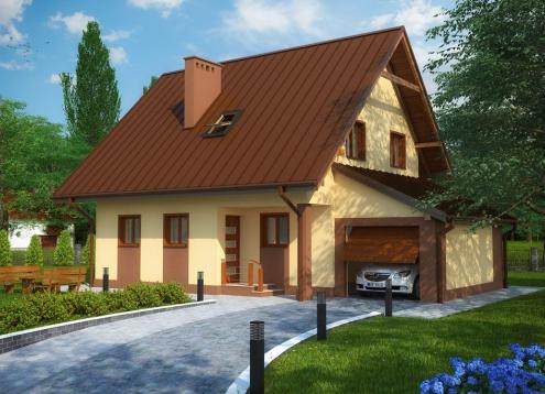 № 1601 Купить Проект дома Команше. Закажите готовый проект № 1601 в Пскове, цена 32796 руб.