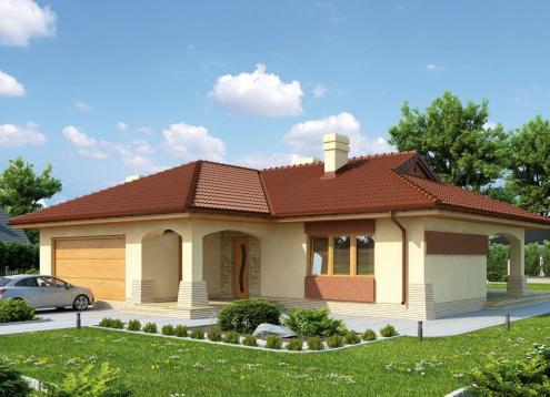 № 1618 Купить Проект дома Горсков 2. Закажите готовый проект № 1618 в Пскове, цена 62388 руб.