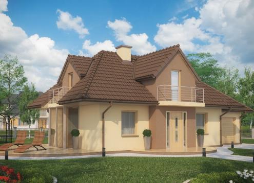 № 1622 Купить Проект дома Синезин. Закажите готовый проект № 1622 в Пскове, цена 40788 руб.
