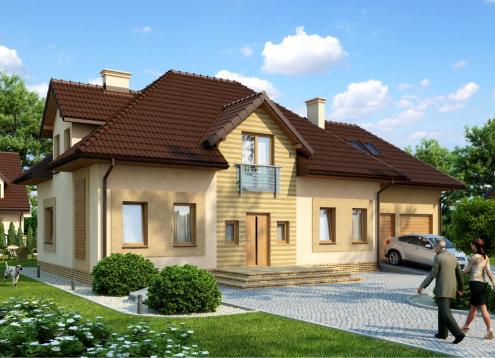 № 1627 Купить Проект дома Астра. Закажите готовый проект № 1627 в Пскове, цена 60408 руб.