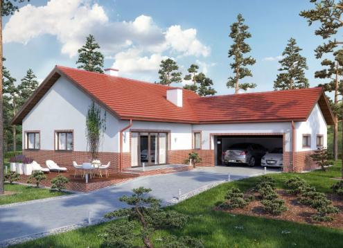 № 1631 Купить Проект дома Сосновика 2. Закажите готовый проект № 1631 в Пскове, цена 56700 руб.