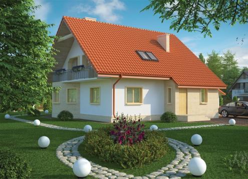 № 1655 Купить Проект дома Колебиво Н. Закажите готовый проект № 1655 в Пскове, цена 48672 руб.