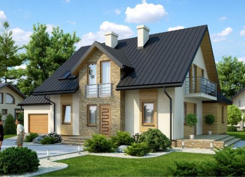 № 1657 Купить Проект дома Храброво Н. Закажите готовый проект № 1657 в Пскове, цена 52812 руб.