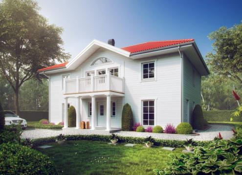 № 1687 Купить Проект дома Экибана. Закажите готовый проект № 1687 в Пскове, цена 70560 руб.