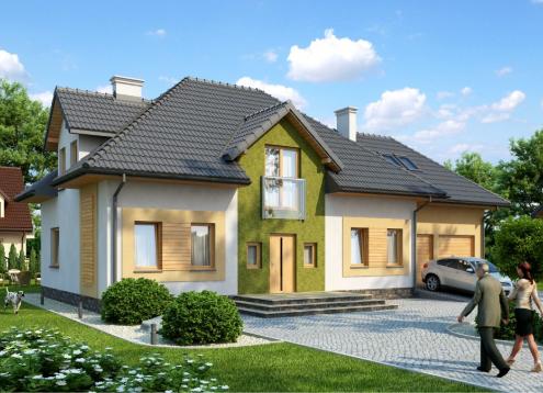 № 1820 Купить Проект дома Астра-2. Закажите готовый проект № 1820 в Пскове, цена 59256 руб.