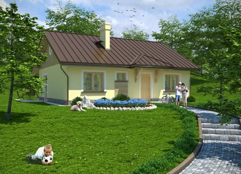 № 1847 Проект дома Поладио. Закажите готовый проект № 1847 в Пскове, цена 27788 руб.